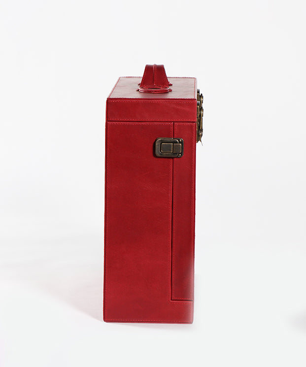 Leather (Full Grain) - Portable Whisky Bar Set