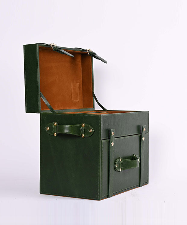 Customize Your Leather Portable Wine Box