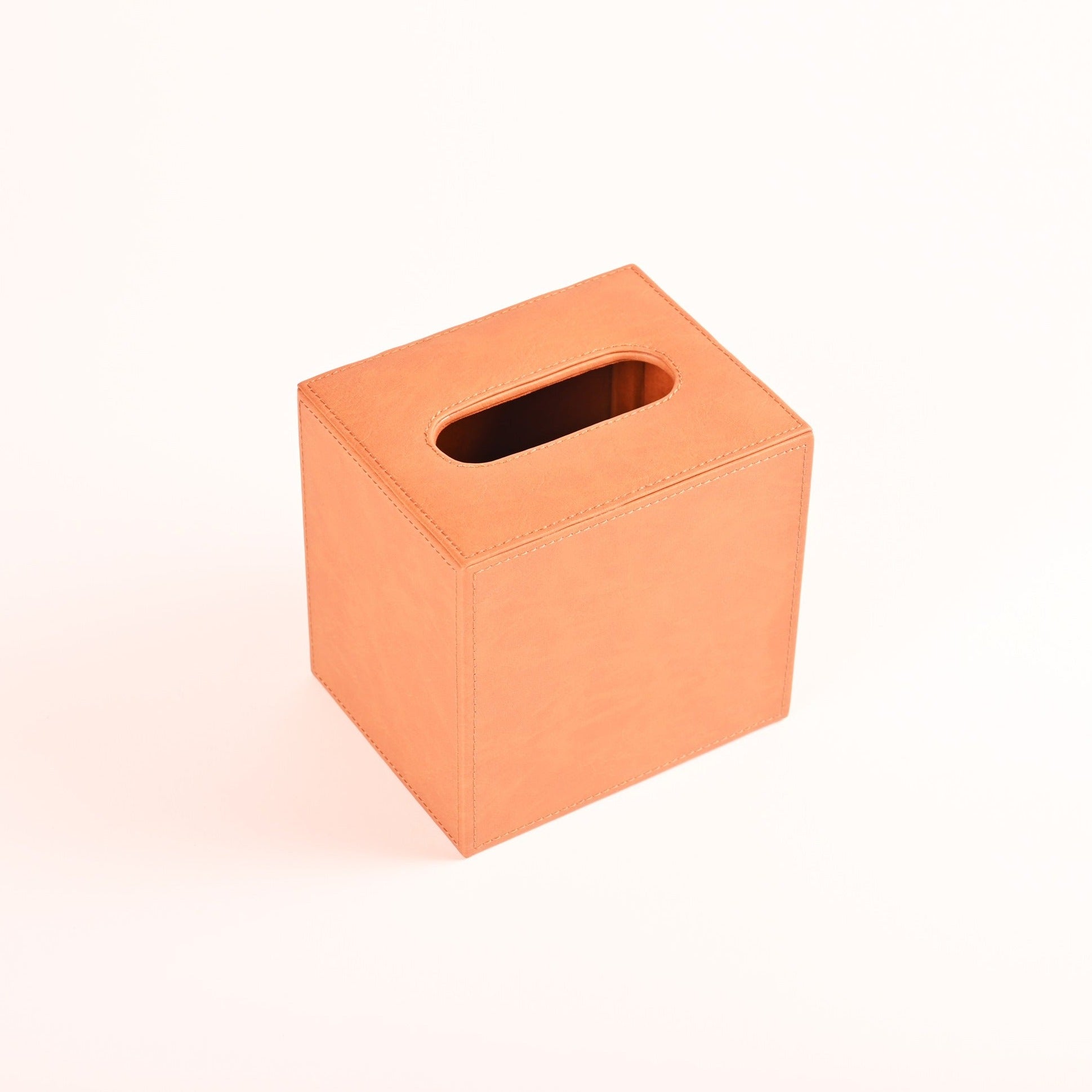 Leather Tissue Holder - Box