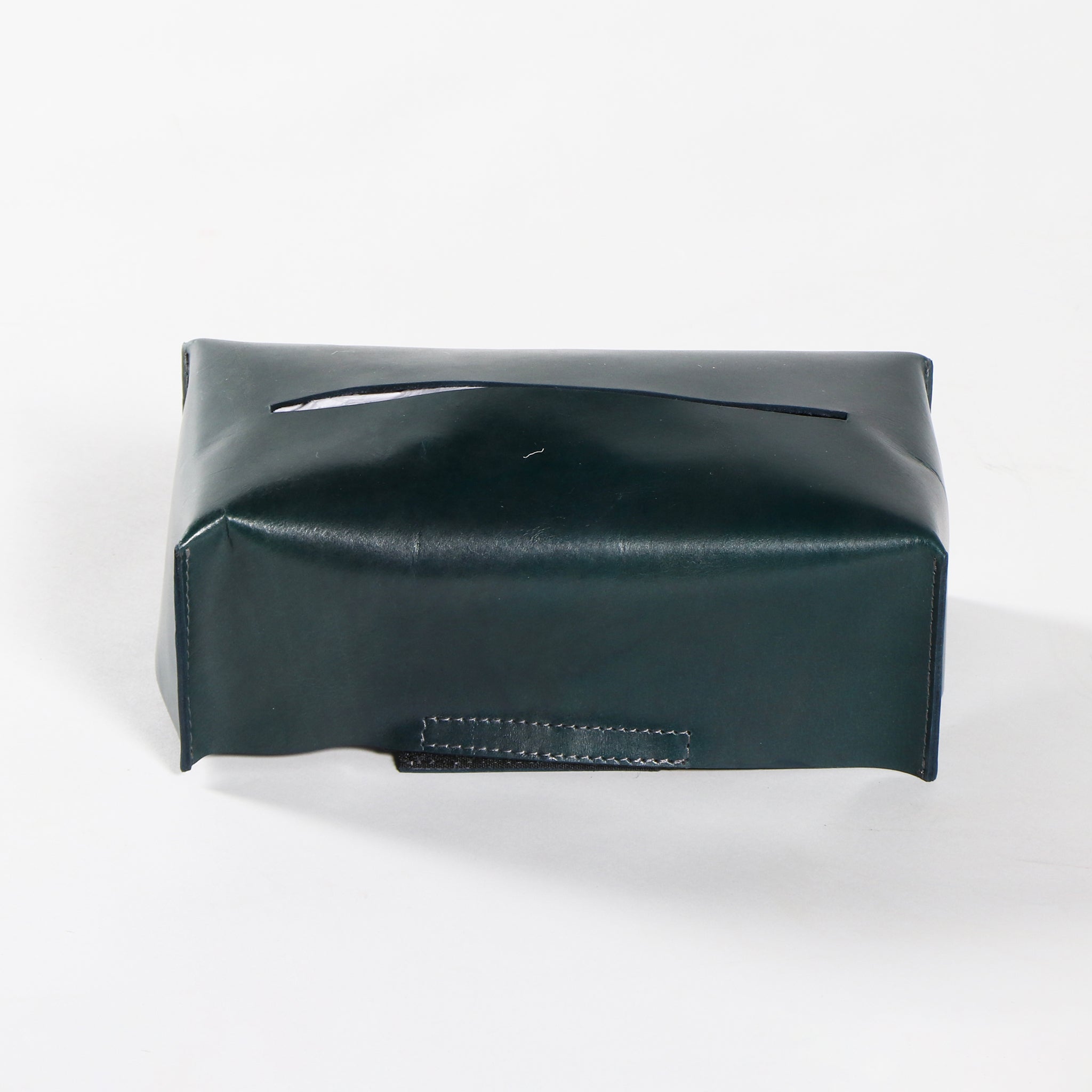 Genuine Leather Long Tissue Box