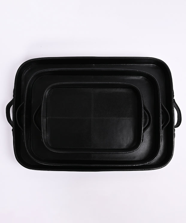 Genuine Leather Tray in 4 colors