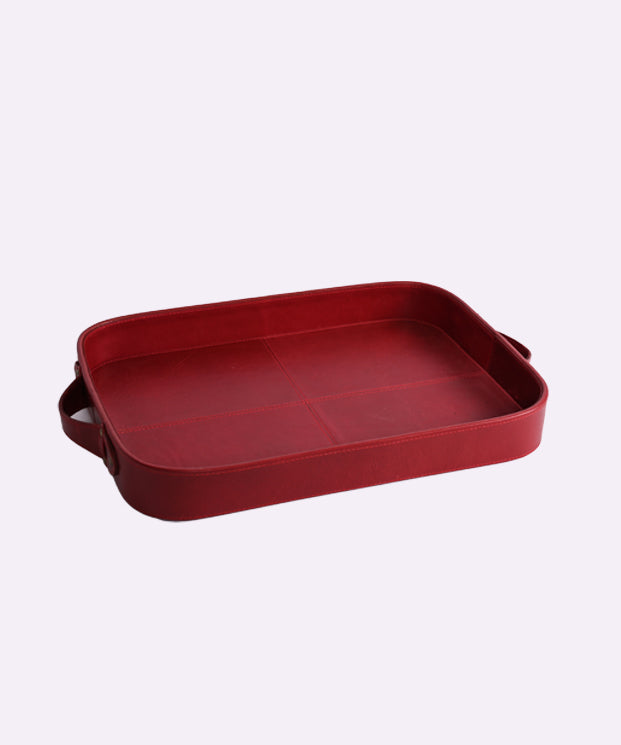 Genuine Leather Tray in 4 colors