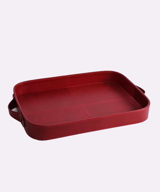 Genuine Leather Tray in 4 colors