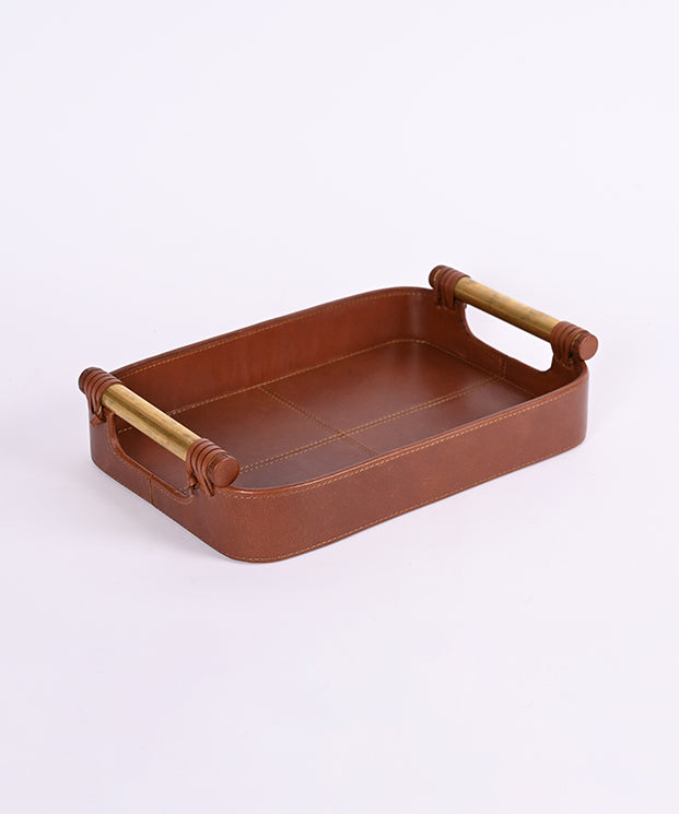 Full Grain Leather Tray