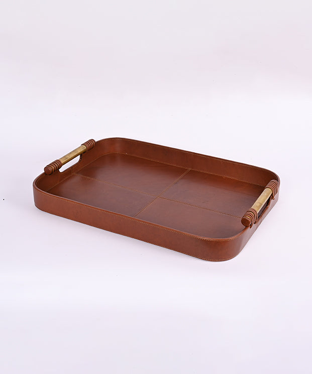 Full Grain Leather Tray