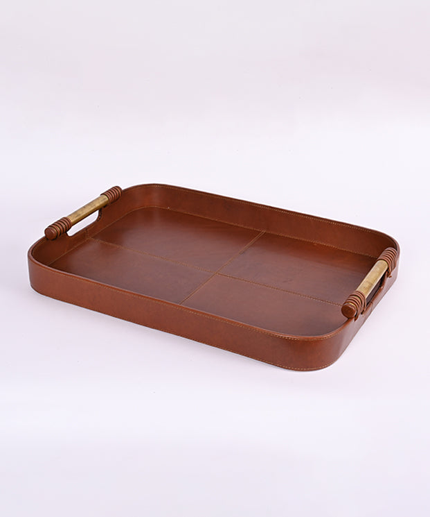 Full Grain Leather Tray